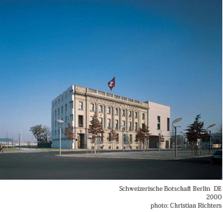 Schweizerische Botschaft Berlin  DE 2000 photo: Christian Richters