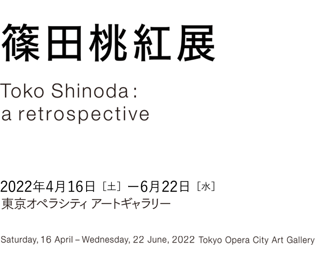 Toko Shinoda : a retrospective