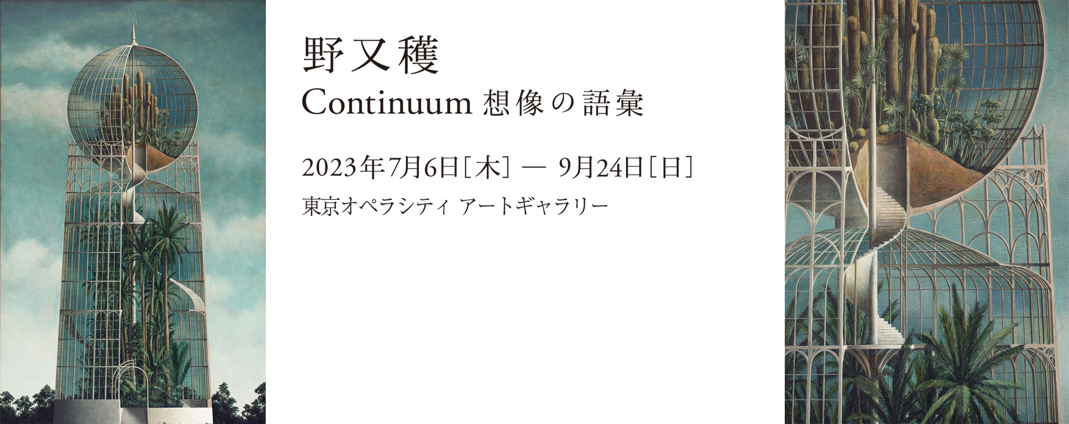 野又 穫　Continuum 想像の語彙